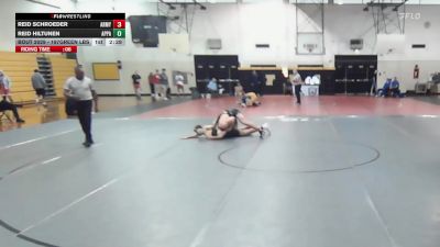 197Green lbs Rr Rnd 2 - Reid Schroeder, Army West Point vs Reid Hiltunen, Appalachian State
