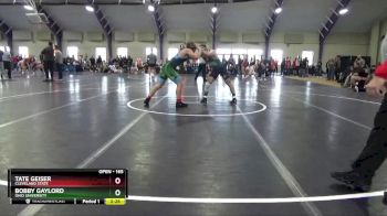 165 lbs Champ. Round 2 - Bobby Gaylord, Ohio University vs Tate Geiser, Cleveland State