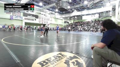 140 lbs Semifinal - Adelaida Fernandez, BIRMINGHAM vs Rachel Guerrero, University