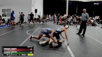 115 lbs Round 7 (8 Team) - Azariah Gervin, Killer Elite vs Vincent Criniti, Mat Warriors White