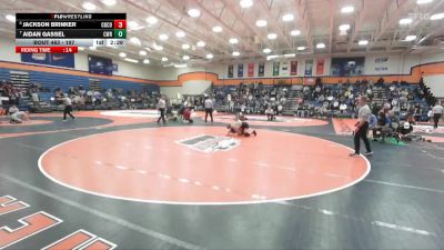 197 lbs Cons. Round 5 - Jackson Brinker, Cornell College vs Aidan Gassel, Case Western Reserve