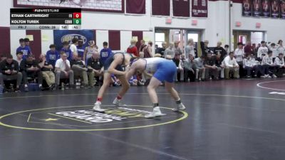 172 lbs Consy Rd Ii - Ethan Cartwright, Franklin Regional vs Kolton Turek, Connellsville Area