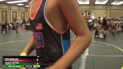 101 lbs Quarterfinals (8 Team) - Lucas Collins, Triumph WC vs Anna Kneller, Elite Wrestling Black