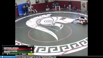 106 lbs Champ. Round 1 - Braiden Foster, Centennial vs Raymond Ortega, Deer Valley High School