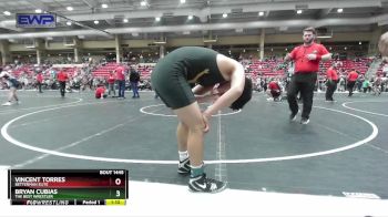 140 lbs Cons. Round 4 - Bryan Cubias, The Best Wrestler vs Vincent Torres, Betterman Elite