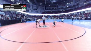 157 lbs Quarterfinal - Carlos Valdez, Bishop Kelly vs Logan Schmidt, Columbia
