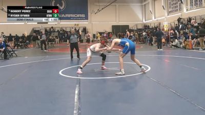 144 lbs Semifinal - Robert Perez, Cheshire vs Ryder Symes, Newtown