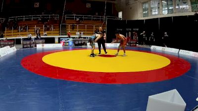 70kg (non-olympic) 5th Place Match - Carlos Vargas, Brock WC vs Gabriel Blanchette, Brock WC