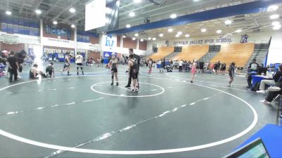 82-88 lbs Round 5 - Kayden Madrid, San Clemente Youth Wrestling vs Dakota Parra, Corona 100