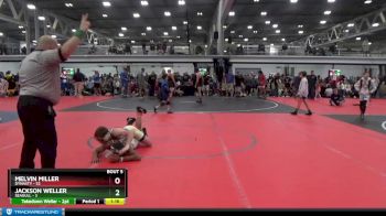 130 lbs Round 2 (6 Team) - Jackson Weller, Seagull vs Melvin Miller, Dynasty