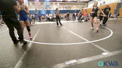 115 lbs Consolation - BRAYLEIGH COOPER, Shelton Wrestling Academy vs Braeleigh Pereyra, Piedmont