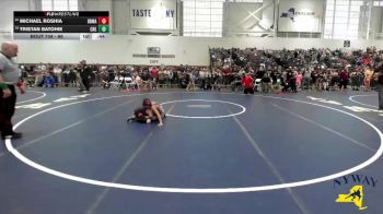 66 lbs Quarterfinal - Tristan Batohie, Club Not Listed vs Michael Roshia, Black Belt Wrestling Academy