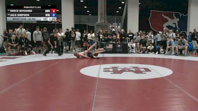 65 kg Champ. Rd Of 32 - Reece Movahed, American Dream Wrestling Club vs Jack Simpson, Black Fox Wrestling Academy