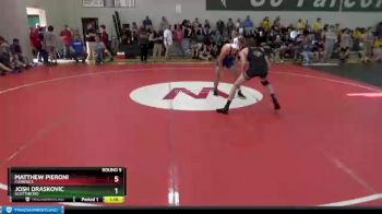132 lbs Round 5 - Matthew Pieroni, Florence vs Josh Draskovic, Scottsboro