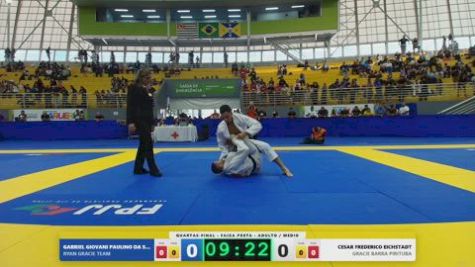 CESAR FREDERICO EICHSTADT vs GABRIEL GIOVANI PAULINO DA SILVA 2026 FPJJ Circuito Paulista GI Etapa 3