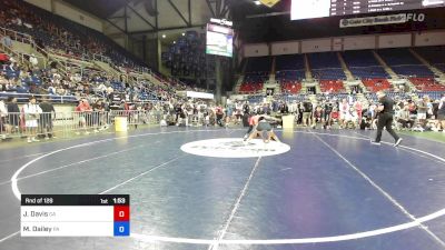 138 lbs Rnd Of 128 - Jin Davis, GA vs Matthew Dailey, PA