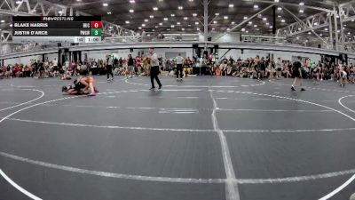 138 lbs Round 3 (8 Team) - Justin D`Arce, Prime WC White vs Blake Harris, Buccaneers WC