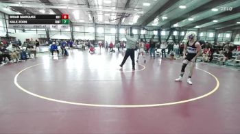 144 lbs Round 4 (8 Team) - Kale Zorn, Fremont vs BRIAN MARQUEZ, Manti