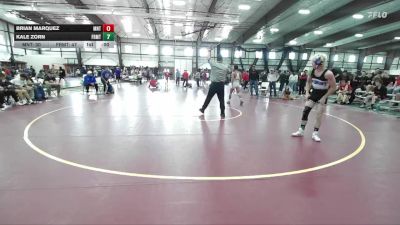 144 lbs Round 4 (8 Team) - Kale Zorn, Fremont vs BRIAN MARQUEZ, Manti