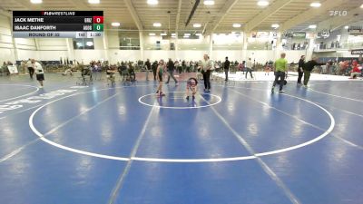82 lbs Round Of 32 - Jack Methe, Grizzlies Wrestling Academy vs Isaac Danforth, Agogee WC