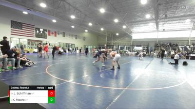 195 lbs Champ. Round 2 - Kaden Moore, Elite Wrestling vs Jesse Schiffman, West Field