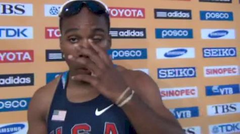 Walter Dix qualifies thru first 100m round Daegu 2011 World Champs