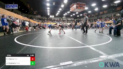 67 lbs Rr Rnd 2 - Cannon Henry, Piedmont vs Jase Cyphers, Team Guthrie Wrestling