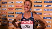 Morgan Uceny running confident qualifies thru 1500 prelims at Daegu 2011 World Championships
