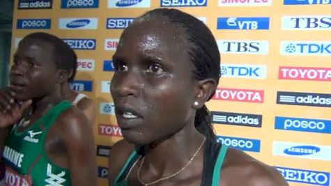 Nancy Langat advances through 1500 prelim Daegu 2011 World Championships