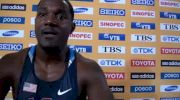 Justin Gatlin after not advancing to 100m final at Daegu 2011 World Championships