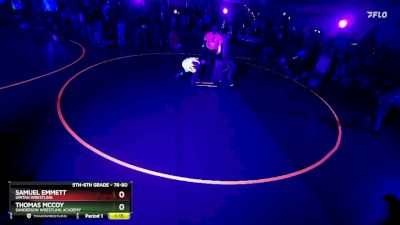 76-80 lbs Round 1 - Samuel Emmett, Uintah Wrestling vs Thomas McCoy, Sanderson Wrestling Academy