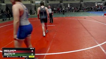 235 lbs Cons. Round 1 - Braxton Lee, Westfield vs Breck Martin, Quad County