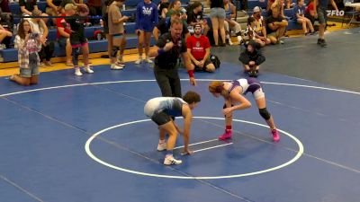 126 lbs Round 1 - Nevaeh Senik, Niagara Wheatfield NY vs Hope Ammarell, Monarch And New York