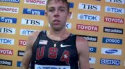 Galen Rupp after finishing 7th in 10k final at Daegu 2011 World Championships