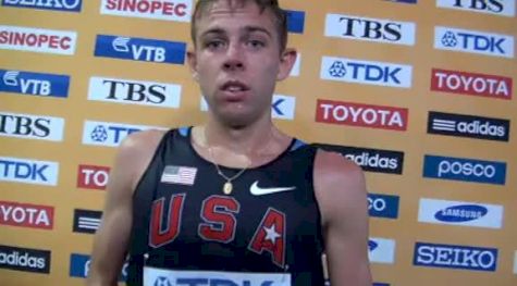 Galen Rupp after finishing 7th in 10k final at Daegu 2011 World Championships