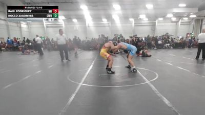 165 lbs Round 2 (10 Team) - Rocco Zagorites, CHWHALE Blue vs Raul Rodriguez, Maryland Mallets