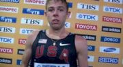 Galen Rupp] after finishing 7th in 10k final at Daegu 2011 World Championships