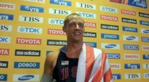 Trey Hardee] admits to being on Flotrack and defending his World Champions gold medal at Daegu 2011 World Championships