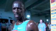 Ezekiel Kemboi defending champ qualifying to steeple final at Daegu 2011 World Championships