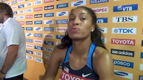 Queen Harrison cruises through 400H prelim Daegu 2011 World Championships