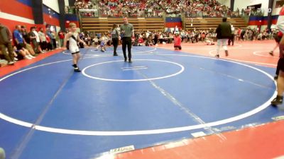 70 lbs Rr Rnd 1 - Tito Knight, Pitbull Wrestling Academy vs Jax Gates, Ponca City Wildcat Wrestling