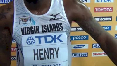 Tabarie Henry advances to Final in King Henry Spikes Daegu 2011 World Championships