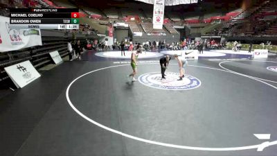 157 lbs Semis - Brandon Owen, Team So Cal Wrestling Club vs Michael Coelho