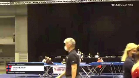Maya Kantor - Individual Trampoline, CAVU - 2021 USA Gymnastics Championships