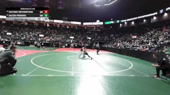 84 lbs Champ. Round 1 - Hayden Retherford, OHCA vs Jacob Perkins, HAR1