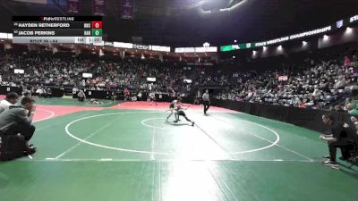 84 lbs Champ. Round 1 - Hayden Retherford, OHCA vs Jacob Perkins, HAR1