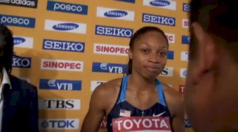 Allyson Felix finishes a close second and PRs in 400 meter final at Daegu 2011 World Championships