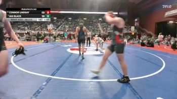 4A-215 lbs Cons. Round 1 - Ian Black, Thunder Basin vs Connor Lindsay, Central