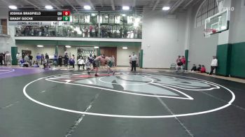 157 lbs Cons. Round 3 - Grady Gocke, Benedictine College Prep vs Joshua Brasfield, Christian Brothers High