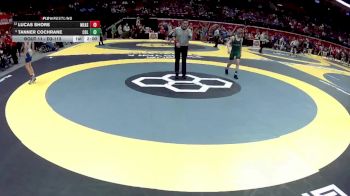 D3-113 lbs Champ. Round 1 - Tanner Cochrane, Columbia vs Lucas Shore, Miami East